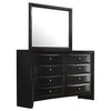 Briana 8-drawer Dresser with Mirror Black — product view 1