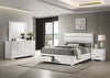 Felicity 4-piece Queen Platform Bedroom Set White — product view 1