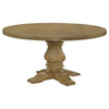 Florence Round 60-inch Wood Dining Table Rustic Honey — product view 1