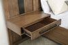 Terrace 2-piece Wall Panel with Nightstand Set Ash Brown — product view 1