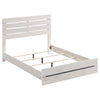 Brantford Wood Queen Panel Bed Coastal White — product view 1