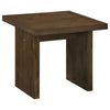 Decker Square Occasional Side End Table Walnut — product view 1