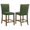 Paxton Upholstered Counter Height Dining Chair Green (Set of 2) — product view 1