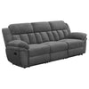 Bahrain Upholstered Motion Sofa Charcoal — product view 1