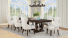 Ridgewell 9-piece Rectangular Trestle Dining Set Dark Oak — product view 1