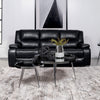 Camila Upholstered Motion Reclining Sofa Black — product view 2