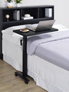 Westpark Height Adjustable Mobile Bedroom C-Table Black — product view 2