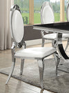 Antoine Upholstered Dining Chair Cream White (Set of 2) — product view 2