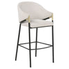 Chadwick Fabric Upholstered Bar Chair Beige (Set of 2) — product view 2