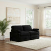 Collins Modular Power Loveseat Black — product view 2