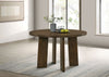 Strouse 47-inch Round Wood Dining Room Table Walnut — product view 2