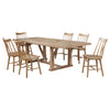 Middleton 7-piece Extension Leaf Dining Set Natural Brown — product view 2