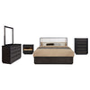 Leandro 5-piece Queen Bedroom Set Burnished Black — product view 2