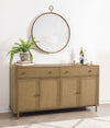 Arini 2-drawer Cane Door Dining Sideboard Server Sand Wash — product view 2