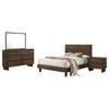 Glenwood 4-piece Queen Bedroom Set Warm Brown — product view 2
