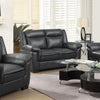 Arabella Upholstered Padded Arm Loveseat Grey — product view 2