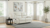 Camila Upholstered Motion Reclining Loveseat White — product view 2