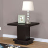 Reston Square Engineered Wood Side End Table Cappuccino — product view 2