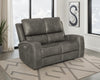 Brickston Triple Power Reclining Loveseat Charcoal — product view 2
