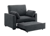 Night & Day Nantucket Twin Sofa Sleeper — Charcoal