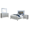 Gunnison 4-piece Queen Bedroom Set Silver Metallic — product view 2
