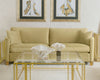Corliss Upholstered Curved Track Arm Sofa Camel — product view 2