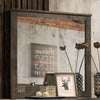 Woodmont Dresser Mirror Rustic Golden Brown — product view 2