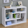 Velma Multipurpose TV Stand and Bookshelf White — product view 2