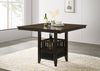 Jaden Square 47-inch Counter Height Dining Table Espresso — product view 2