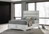 Miranda 54-inch Upholstered Queen Panel Bed White — product view 2