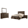 Woodmont 4-piece Queen Bedroom Set Rustic Golden Brown — product view 2
