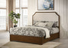 Garland 58-inch Queen Panel Bed Cream and Brown Cherry — product view 2