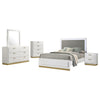 Caraway 5-piece Queen Bedroom Set White — product view 2