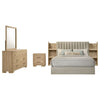 Arielle 4-piece Queen Bedroom Set Light Oak — product view 2
