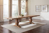 Florence 126-inch Extension Dining Table Rustic Honey — product view 2