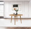 Andrews 48-inch Round Wood Dining Room Table Light Ash — product view 2