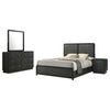 Cavelle 4-piece Queen Bedroom Set Black — product view 2