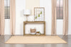 Benton Rectangular Solid Wood Sofa Console Table Natural — product view 2