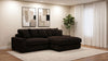Blaine Upholstered Reversible Chaise Sectional Sofa Chocolate — product view 2