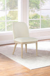 Solano Upholstered Dining Side Chair Beige (Set of 2) — product view 2