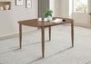 Dortch Oval 63-inch Solid Wood Dining Table Walnut — product view 2