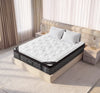Puffy Lux Mattress - Top View - in modern bedroom setting