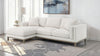Geneva Boucle Upholstered Sectional Chaise Sofa Sand — product view 2