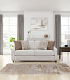 Christine Upholstered Sloped Arm Sofa Beige — product view 2