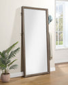 Durango 80-inch Standing Floor Mirror Washed Oak — product view 2