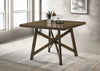 Canfield 47-inch Square Counter Height Dining Table Brown — product view 2