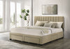 Wheatland 4-drawer Upholstered Eastern King Storage Bed Brown — product view 2