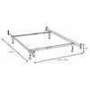 Esme Twin or Full Bed Frame Black (Headboard & Footboard) — product view 2