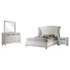 Barzini 4-piece Queen Bedroom Set White — product view 2