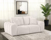 Burnett Chenille Upholstered Wide Arm Loveseat Ivory — product view 2